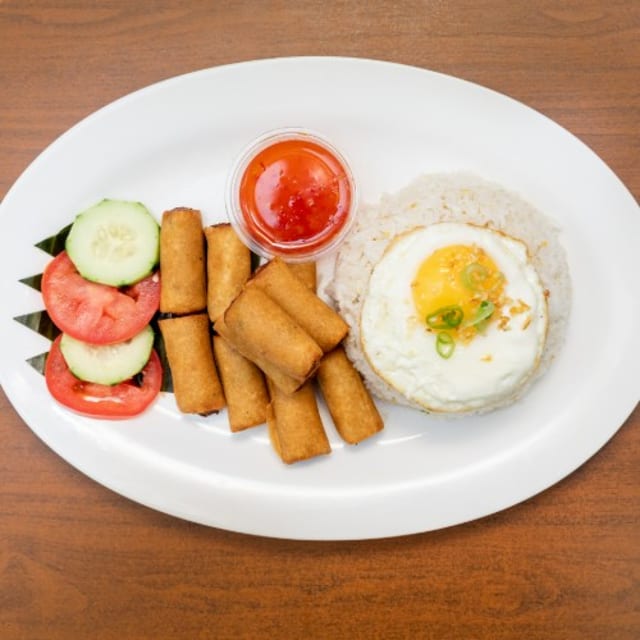 Lumpia Silog.