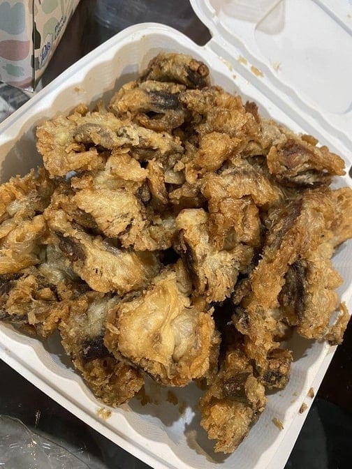 Chicharon Bulaklak( Deep-fried Ruffled Fat) 1 Lb.